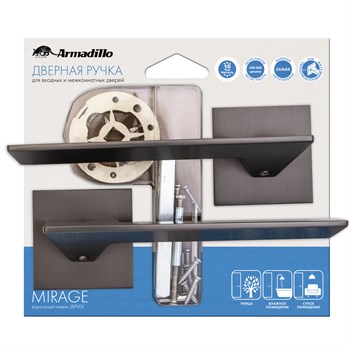 Ручка Armadillo (Армадилло) раздельная MIRAGE USS/HD CP-8 Хром - фото 82698