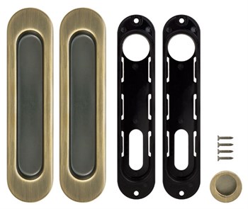 Ручка Armadillo (Армадилло) для раздвижных дверей SH.LD152.010 (SH010) WAB-11 матовая бронза - фото 82789