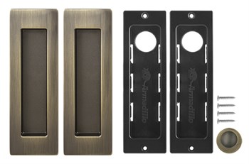 Ручка Armadillo (Армадилло) для раздвижных дверей SH.URB153.010 (SH010 URB) АВ-7 бронза - фото 82829