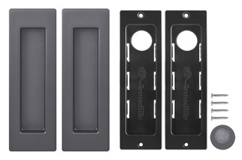 Ручка Armadillo (Армадилло) для раздвижных дверей SH.URB153.010 (SH010 URB) BPVD-77 вороненый никель - фото 82849