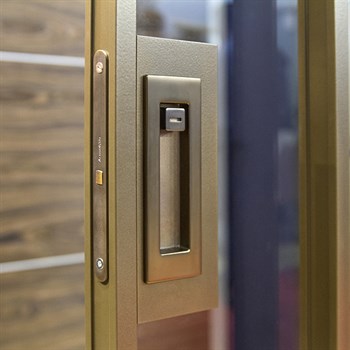 Набор Armadillo (Армадилло) для раздвижных дверей SH011 URB BB-17 Коричневая бронза - фото 82870