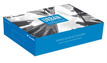 Ручка Armadillo (Армадилло) для раздвижных дверей SH.URB153.010 (SH010 URB) BL-26 черный - фото 82916