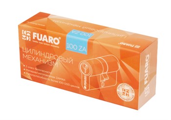 Цилиндровый Fuaro (Фуаро) механизм (100 ZA/80) 1000ZAKey80(30+10+40) CP хром 5Key - фото 83251