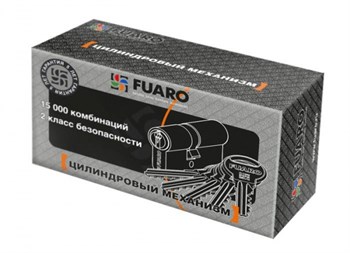 Цилиндровый Fuaro (Фуаро) механизм R300/70 mm (30+10+30) CP хром 5 кл. - фото 83475