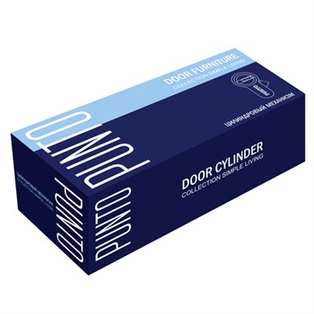 Цилиндровый Punto (Пунто) механизм (Z402/80) Z4002Knob80(35+10+35) с вертушкой PB латунь - фото 83665