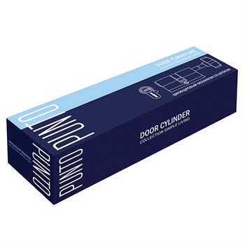 Цилиндровый Punto (Пунто) механизм (Z407/90) Z4007Tang90(55+10+25) со штоком CP хром - фото 83858