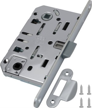 B01102.50.34.567 AGB (АГБ) Защелка врезная WC (матовый хром) MEDIANA EV. (инд.упак+B01000.13) - фото 84318