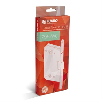 Защелка Fuaro (Фуаро) врезная PLASTIC P96WC-50 AC медь - фото 84441