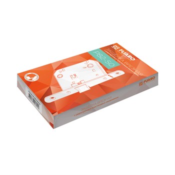 Защелка Fuaro (Фуаро) врезная PLASTP82-50 (P82-50) CP хром - фото 84495