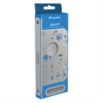 Магнитная Armadillo (Армадилло) защелка WC с ответной планкой GRAVITY G01.190.50.96 SN мат никель - фото 84720