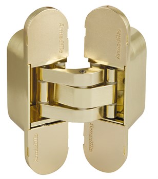 Петля скрытой установки с 3D-регулировкой Armadillo 11160UN3D (Architect 3D-ACH Universal 60) SG «матовое золото» - фото 85491