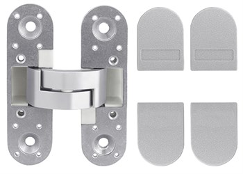 Петля Armadillo (Армадилло) скрытой установки без регулировки UNIVERSAL WA SC Матовый хром - фото 85501