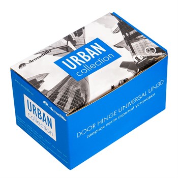 Петля Armadillo (Армадилло) скрытой установки U3D4000 SC (9540UN3D) мат. хром - фото 85522