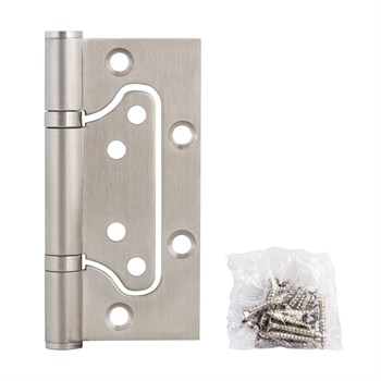 Петля Fuaro (Фуаро) из нержавейки универсальная без врезки 500-2BB 100x2,5 (INOX 304) - фото 86131