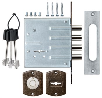 Замок Sam (Сам) врезной сувальдный ЗВ8-8М/13, 3 кл. /81300/ - фото 86168