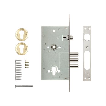 Корпус Kale kilit (Кале килит) врезного цилиндрового замка с защёлкой 252/R w/b - фото 86181 Корпус Kale kilit (Кале килит) врезного цилиндрового замка с защёлкой 252/R w/b - фото 86181