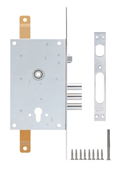 Корпус Kale kilit (Кале килит) врезного цилиндрового замка с защёлкой 352/R w/b (с креплением под тяги) - фото 86187 Корпус Kale kilit (Кале килит) врезного цилиндрового замка с защёлкой 352/R w/b (с креплением под тяги) - фото 86187