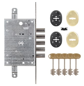 Замок Mottura (Моттура) врезной сувальдный 52.783 (универсальный), без накл. - фото 86196
