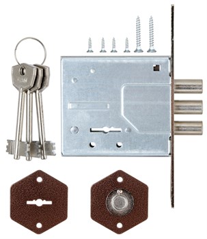 Замок Sam (Сам) врезной сувальдный ЗВ8-6/13 (без отв. планки), 3 кл. /73100/ - фото 86230