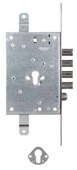 Корпус Mottura (Моттура) врезного замка с защёлкой 85.971-S RN (левый) - фото 86271