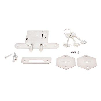 Замок Sam (Сам) врезной сувальдный ЗВ8/13С-М, 3 кл. /76610/ - фото 86307