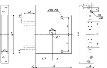 Замок Mettem (Меттэм) врезной сувальдный ЗВ8 141.0.1, 5 кл. - фото 86389