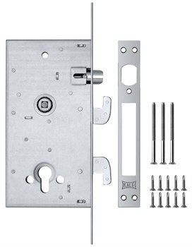 Корпус Kale kilit (Кале килит) врезного цилиндрового замка с защёлкой 262R w/b - фото 86508