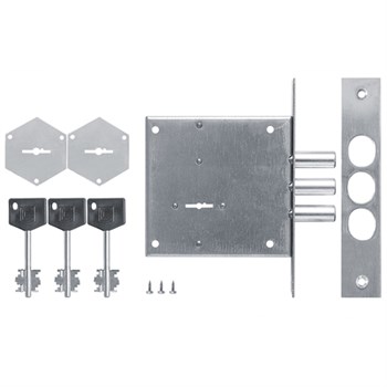 Замок kerberos (KERBEROS) врезной сувальдный 111.21.003, 3 кл. - фото 86756