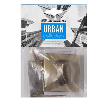 Ручка Armadillo (Армадилло) поворотная BK6.K.USS52 (WC-BOLT BK6 USS) BL-26 черный - фото 87152