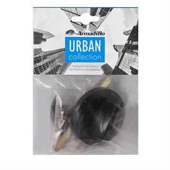 Ручка Armadillo (Армадилло) поворотная BK6.R.URS52 (WC-BOLT BK6 URS) BPVD-77 вороненый никель - фото 87172