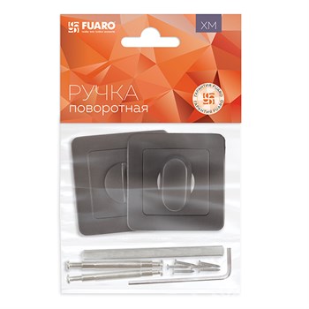 Ручка Fuaro (Фуаро) поворотная BK6.K.XM52 (BK6 XM) BL-24 черный - фото 87221