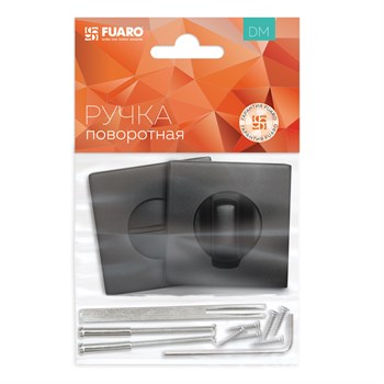 Ручка Fuaro (Фуаро) поворотная BK6.K.DM51 (BK6 DM) BL-24 черный - фото 87363