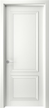 Дверь межкомнатная Авангард 2 эмаль белая - фото 95119