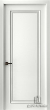 Дверь межкомнатная Бремен 1 эмаль белая - фото 95129