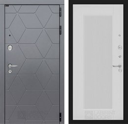 Входная дверь COSMO 30 - Белый рельеф софт