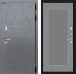 Входная дверь COSMO 30 - Серый рельеф софт
