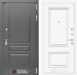 Входная дверь Платинум 26 - Эмаль RAL 9003