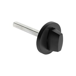 Ручка Fuaro (Фуаро) поворотная BKW8x75.R.RLR52 BL-24 черный