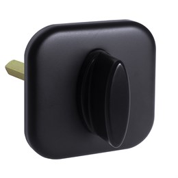 Ручка Fuaro (Фуаро) поворотная BKW8x75.K.TRD62 BL-24 черный ПЛАСТИК