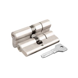 Цилиндровый Cisa (Чиза) механизм ASIX OE300-21.12 (90 мм/35+10+45), НИКЕЛЬ