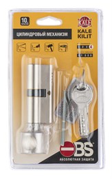 Цилиндровый механизм Kale kilit (Кале килит) с вертушкой 164 OBS SCE/80 (30+10+40) mm никель 5 кл. new