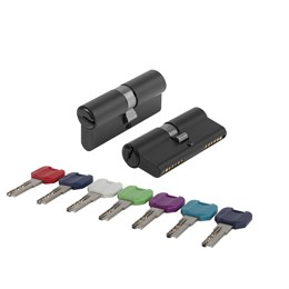 Цилиндровый Punto (Пунто) механизм MaxPro7000Key70mm(30+10+30) BL черный 7key
