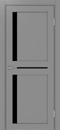 Турин_523АПП.221 молдинг алюм.чёрн. ЭКО-шпон Серый