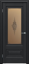 Межкомнатная дверь Дуб Серена графит 631 ПО