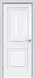 Межкомнатная дверь Белый глянец 620 ПГ