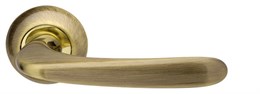 Ручка Armadillo (Армадилло) раздельная R.LD54.Pava (Pava LD42) AB/GP-7 бронза/золото TECH (кв. 8х140)