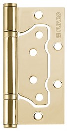 Петля Fuaro (Фуаро) универсальная без врезки IN4500W PB (500-2BB 100x2,5) латунь