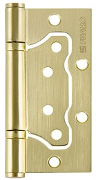 Петля Fuaro (Фуаро) универсальная без врезки IN4500W SB (500-2BB 100x2,5) мат. золото
