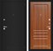 Входная дверь CLASSIC шагрень черная 03 - Орех бренди - фото 103579