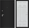 Входная дверь CLASSIC шагрень черная 08 - Кристалл вуд - фото 103582